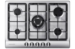 Rangemaster 5 Burner Gas Hob - Stainless Steel.